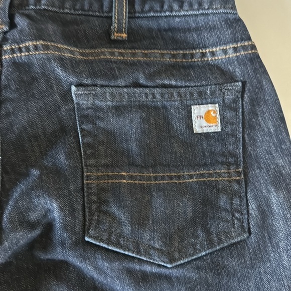 Carhartt Women's Flame Resistant Rugged Flex Original Fit Jean Size 6 Tall - Picture 7 of 9